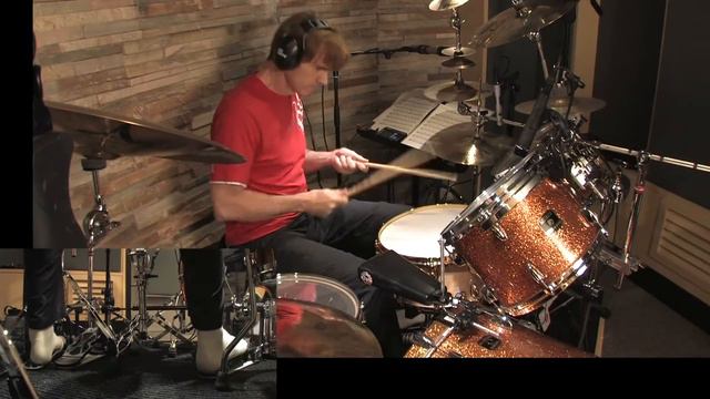Drum Lesson No.9: Shuffle Beat Examples By CHRIS BRIEN in HD смотреть онлайн
