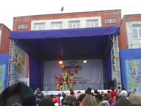Цирковой коллектив "Радуга" - Заозерный День Физкультурника 2015