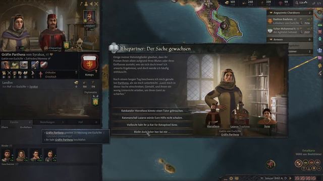 Let's Play Crusader Kings 3 #6: Die Blattern am Hofe смотреть онлайн