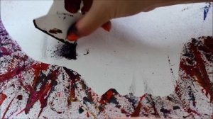 DIY: Картина в стиле дриппинг