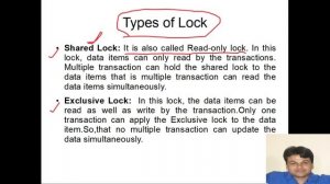 DBMS Tutorial #17: What is Lock? Types of Lock....