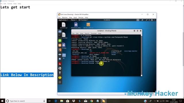 Unlimited SMS & CALL (BOMB) in Kali Linux using T BOMB смотреть онлайн