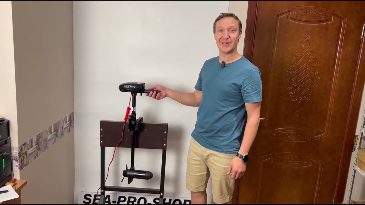 Транцевый электромотор SEA PRO 24/60 смотреть онлайн