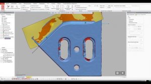 Реверс-инжиниринг детали в программе Geomagic Design X