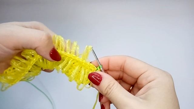 Мочалка простая / Как связать мочалку / Мочалка для начинающих / Мочалка Мастер-Класс