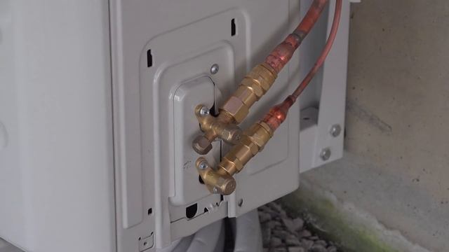 How To install Split Ductless AC & Heating System // Start to Finish - 1 PERSON! смотреть онлайн