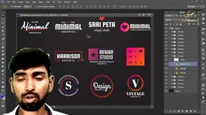 3d logo design photoshop mockup || modern overlay || 3d logo psd free download || 3D  SNAP LOGO