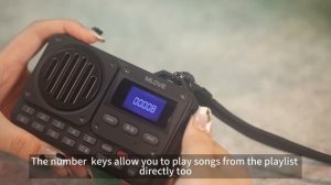 Суперпортативная Bluetooth-Колонка MLOVE BV800 с FM-радио