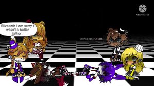 Fnaf 1 reacts to "Dr. Sunshine is Dead"|Song by Will Wood| animation Dragonalf| Xx-Doberman_Gamer-x