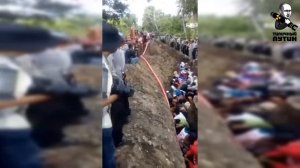 В БИРМЕ МУСУЛЬМАН ЗАКАПЫВАЮТ ЗАЖИВО!  СЛАБОНЕРВНЫМ НЕ СМОТРЕТЬ!