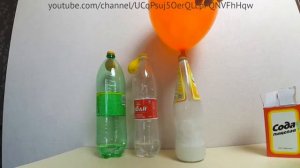 Как надуть шарик с помощью соды и уксуса