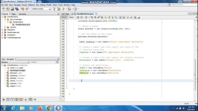 Java the complete Reference Ninth Edition (Chapter 35) Example (7) Check Box смотреть онлайн