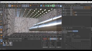 (Speed modeling) Как сделать лучи света и дым БЕЗ плагинов в Cinema 4D