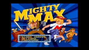 The Adventures of Mighty Max | intro sega mega drive (genesis).