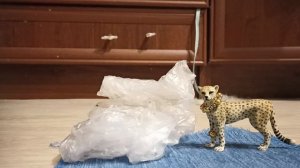 Распаковка посылки с авито |фигурки львов schleich|