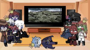 Past Countryhumans React to Attack of the Dead Men.