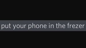 When You Drop Your Phone...