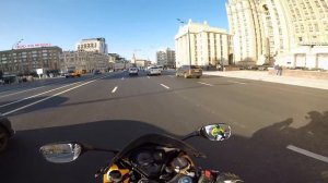 Покатушки на спортбайках по Москве | Suzuki GSX-R 1000
