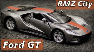 Ford GT спорткар Модель машины Масштаб 1:36 RMZ City Мини-копия автомобиля