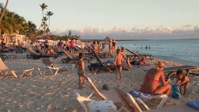 Playa Dominicus Bayahibe La Romana Dominican Republic Sunset