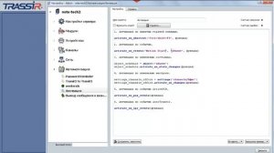 Как активировать работу скриптов Python в TRASSIR?