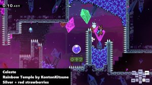 Celeste Rainbow Temple by KontonKitsune Silver + red strawberries