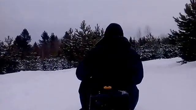 Мчим на мотобуксировщике толкаче "Альбатрос-XL" смотреть онлайн