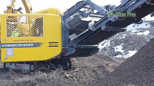 Atlas Copco PC3 переработка строительного мусора