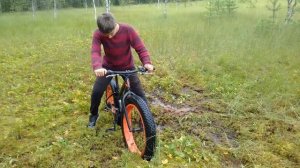 Фэтбайк на болоте