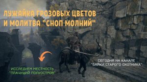 Elden Ring. Лужайка грозовых цветов и молитва "Сноп молний"