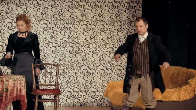 Спектакль "Медведь", А.П.Чехов / Театр "Смешен петък"