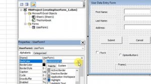 How to modify user form (in visual basic editor) in excel #4 | Excel VBA - Create UserForm in Nepal