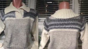 Вяжем джемпер спицами и крючком.mp4