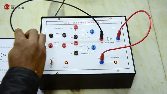 AND , NOT & NAND LOGIC GATES