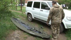 Распаковка байдарки Т 47 от snariaga ru