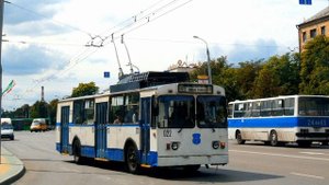 Ушедшие в историю (списанные) троллейбусы, город Брест (Беларусь)