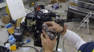 9.9HP Mercury Outboard Carburetor Cleaning/rebuild