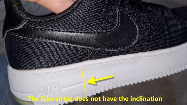 Nike Air Force 1 flyknit real vs fake. How to spot fake Nike Air Force 1 shoes смотреть онлайн