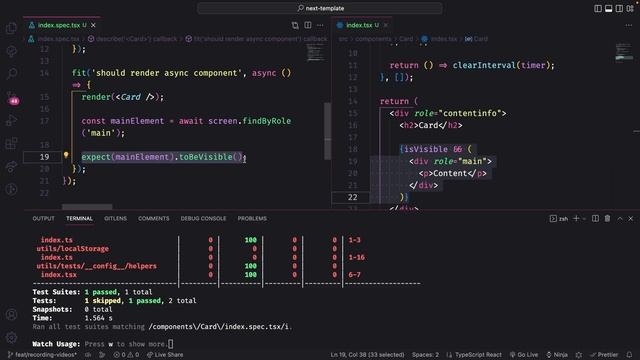 COMO TESTAR COMPONENTES ASYNC NO REACTJS + Dicas de boas práticas nos testes смотреть онлайн