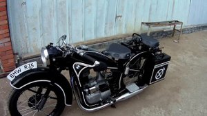 Реставрация мотоцикла BMW R35. Мото обзор восстановленного БМВ