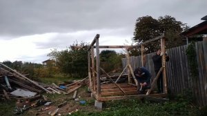 Каркасный Сарай за день или Купеческий дровник