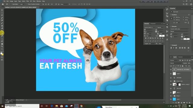How to Pet Shop Poster Designin Photoshop/Effect Lab смотреть онлайн