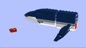 Mosasaurus MOC LEGO 31088 2 to 1 Alternate Digital Build