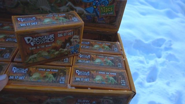 Раскопки динозавров в горах Сочи. Игрушки динозавры Dinosaur Fossils смотреть онлайн