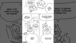 Озвучка комикса по перингу Чайлд/Чжун ли! Маленькие Чжунчи зарисовочки от @fractalmagnolia