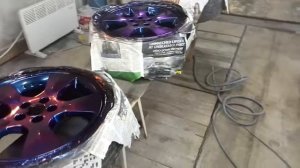 Покраска литых дисков в ксералик