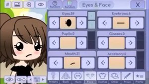 Тутор как сделать маленькие глаза в ГАЧА ЛАЙФ?? и это можно сделать только на АЙФОНАХ