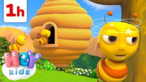 Voici la ruche où vivent les abeilles  | Chansons pour Enfants | HeyKids en Français