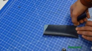 Простой чехол для очков из кожи своими руками leathercraft