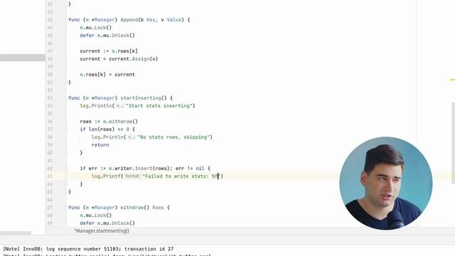 Как собирать статистику в ClickHouse в приложении на Go смотреть онлайн